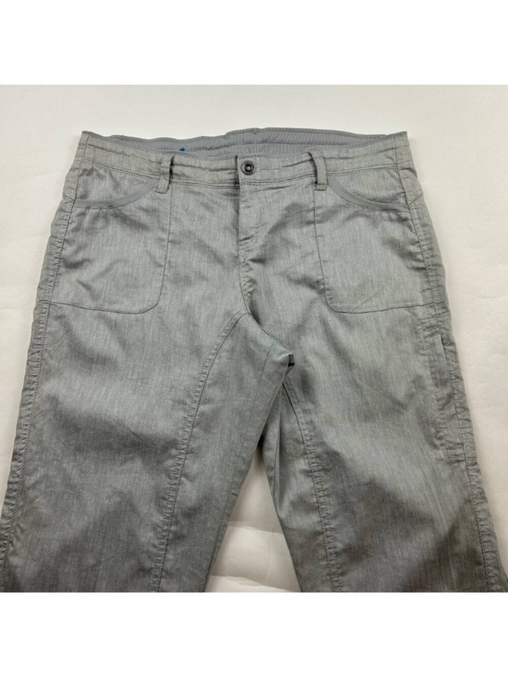 Kuhl Light Gray Lightweight Summer Blend Slim Leg Pant 16R - Picture 2 of 7